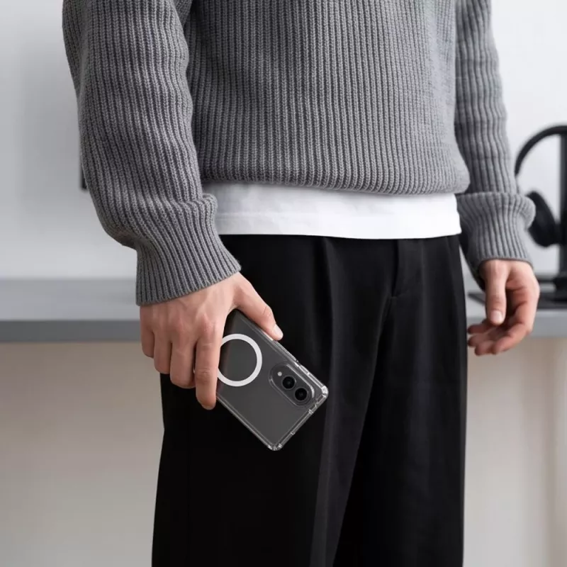 Capa Tech-Protect Flexair Hybrid MagSafe para Samsung Galaxy Z Fold 8 - Transparente