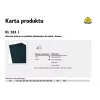 Disco de lixa KLINGSPOR P320 KL381J, 230 x 280 mm, pack de 50