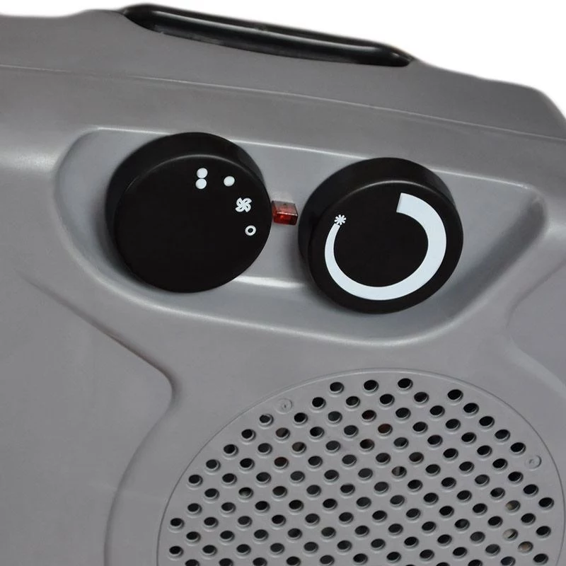 Termoventilador ELDOM HL8S aparelho de aquecimento elétrico interior cinzento 2000 W