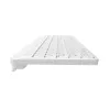NATEC Tang US teclado sem fios Bluetooth + 2,4 GHz Silent Slim, branco