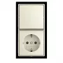 Busch-Jaeger mecanismo de interruptor de balancim combinado 2601/6/20 EAPBJ-522 (2TKA00005537)