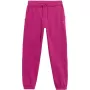 Calças de mulher 4F CAS F475 rosa-escuro L
