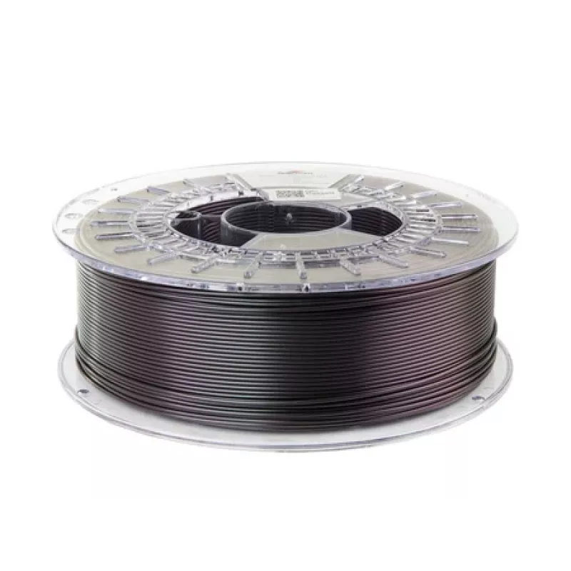 Filamento para impressora 3D Spectrum PLA Premium 1,75 mm Wizard Charcoal Opalescent Black 1 kg 80580