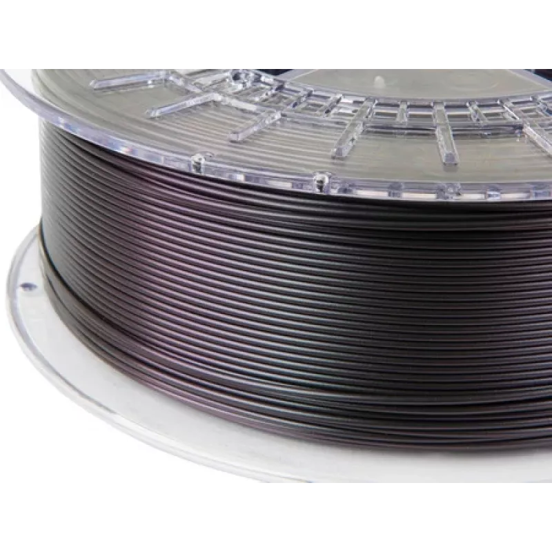 Filamento para impressora 3D Spectrum PLA Premium 1,75 mm Wizard Charcoal Opalescent Black 1 kg 80580