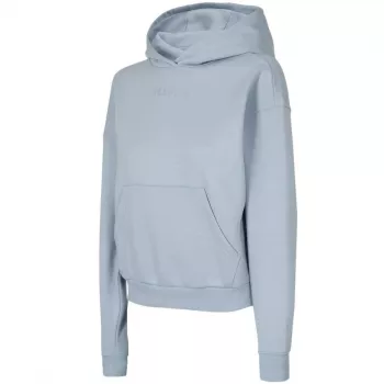 Sweatshirt de mulher 4F azul-claro H4L22 BLD031 34S 2XL