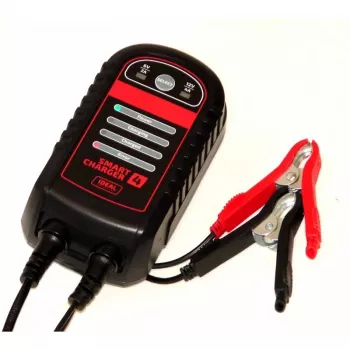 Carregador de bateria IDEAL SMART4 6/12V 4A para baterias de chumbo-ácido AGM/Ca/GEL