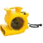 Secador de ar de chão Master Climate Solutions CD 5000, caudal de ar 2640 m³/h, pressão estática máx. 500 Pa, 3 velocidades de ventilação, 1100 W, preto 4604051