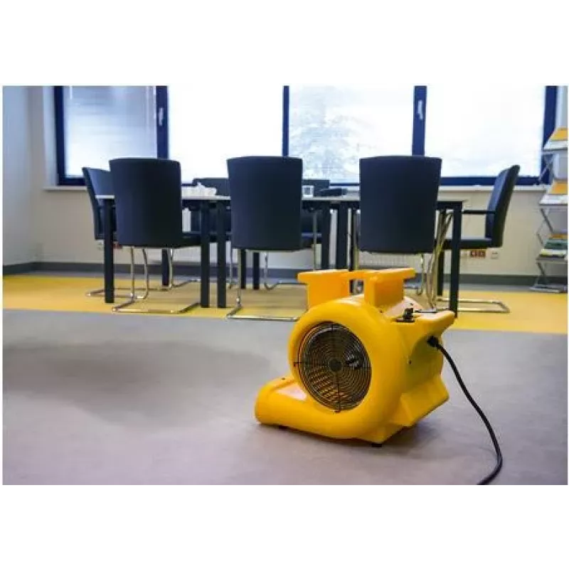 Secador de ar de chão Master Climate Solutions CD 5000, caudal de ar 2640 m³/h, pressão estática máx. 500 Pa, 3 velocidades de ventilação, 1100 W, preto 4604051