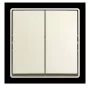 Interruptor de tecla Busch-Jaeger, de superfície, comutador, 10 AX, 250 V AC, branco alpino 2TKA00005524