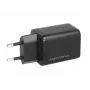 Carregador de parede MOVANO GaN 45W USB-C PD + USB-A (preto)