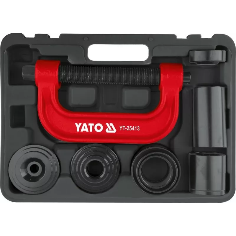Conjunto de chaves de caixa e bits Yato YT-25413 173 peças com encaixe 1/4