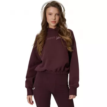 Sweatshirt 4F mulher castanho-escuro F2175 tamanho XL