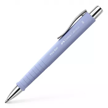 Faber-Castell Poly Ball XB Colours esferográfica, corpo Iris, tinta azul, 1,0 mm 241154