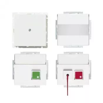Busch-Jaeger Conjunto de intercomunicador com bateria de reserva 1510 UJ-84 (2TKA00004631)