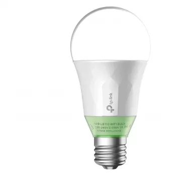 TP-Link LB110 Kasa Smart Lâmpada LED WLAN regulável E27 800lm 10W 2700K