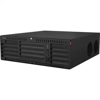 Hikvision DS-9664NI-M16 NVR de rede 64 canais 8K Gravador de vídeo em rede H.265+ 16 slots HDD