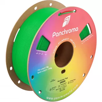 Filamento PLA para impressora 3D Polymaker Panchroma, 1,75 mm, 1 kg, verde (CA19007)