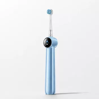 RANVOO PH5 Bubble Sonic Escova de dentes elétrica, 38.000 VPM, 5 modos, IPX7, carregamento USB, Azul