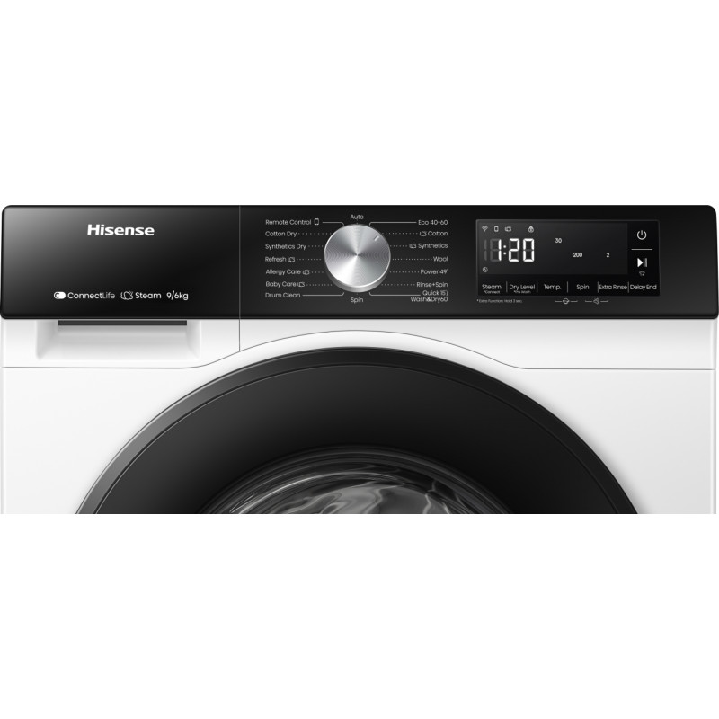 Hisense WD3S904BW3 Máquina de lavar e secar 9/6 kg 1400 rpm A/D branco