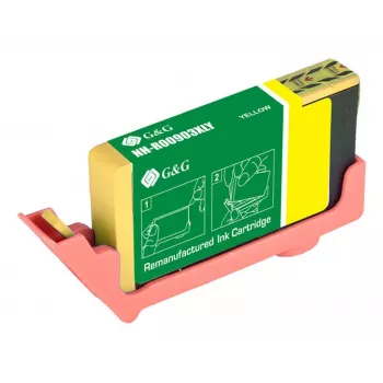 G&G Cartucho de tinta amarelo compatível com HP 903XL (T6M11AE, 18846)