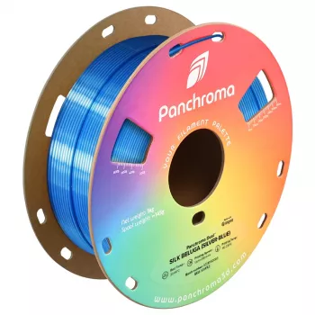 Filamento para impressora 3D Polymaker Panchroma PLA Dual Silk Beluga 1,75 mm 1 kg CA03024