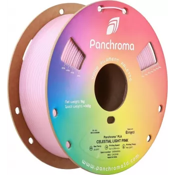 Filamento para impressora 3D Polymaker Panchroma PLA Celestial rosa claro 1,75 mm 1 kg