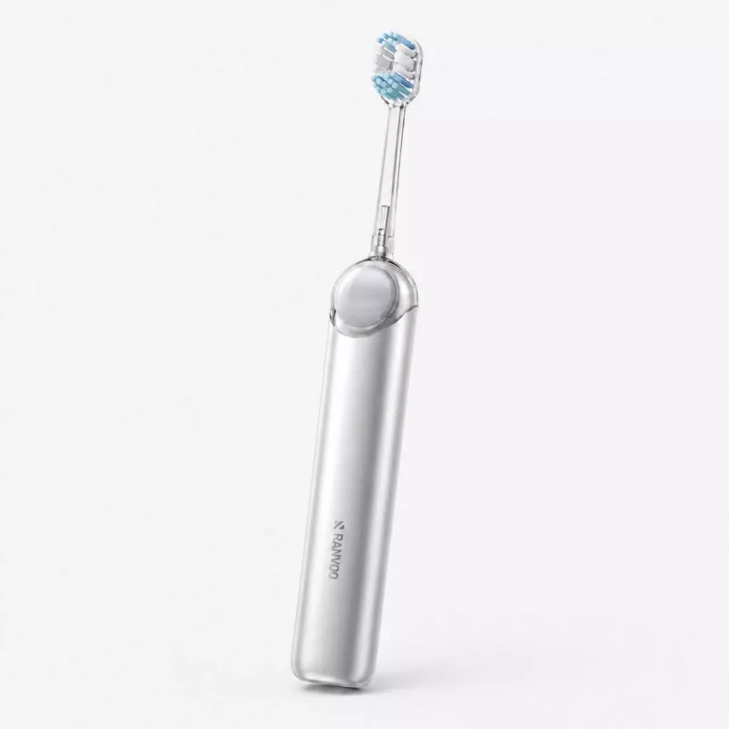 RANVOO PQ5 Pure Sonic Escova de Dentes Elétrica Prateada