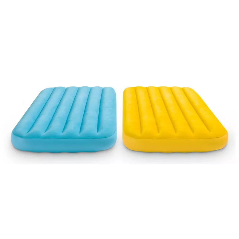 Intex 66803NP Cama de Ar para Crianças CozyKidz 157 x 88 x 18 cm, Azul ou Rosa