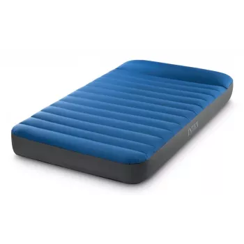 Intex TruAire Dura-Beam 64011 Colchão de Campismo Twin Azul Cinzento até 136 kg
