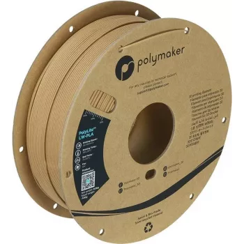 Polymaker PolyLite LW-PLA 1,75mm Preto 0,8kg (PA08004)