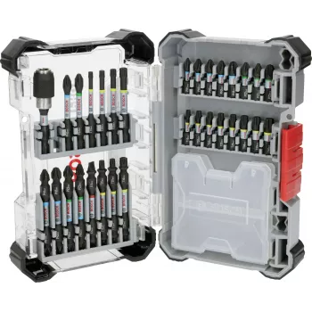 Conjunto de 31 bits de aparafusar Bosch PRO Impact Control PH PZ T TH H 25 mm 2608521U71