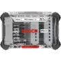 Conjunto de 34 peças de brocas e bits de aparafusar Bosch 2608521U79 com suporte universal magnético, mala X-Line