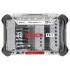 Conjunto de 34 peças de brocas e bits de aparafusar Bosch 2608521U79 com suporte universal magnético, mala X-Line