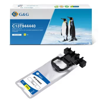 Cartucho de tinta amarelo compatível G&G para Epson T9444 (15982)