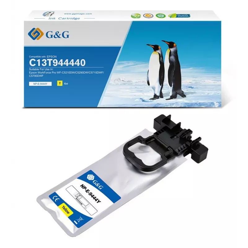 Cartucho de tinta amarelo compatível G&G para Epson T9444 (15982)