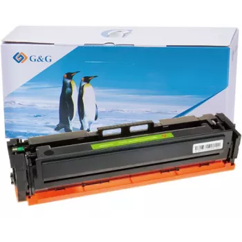 Cartucho de toner XL compatível G&G com Canon 046HY / 1251C002 (16952), amarelo, alta capacidade, 2.300 páginas