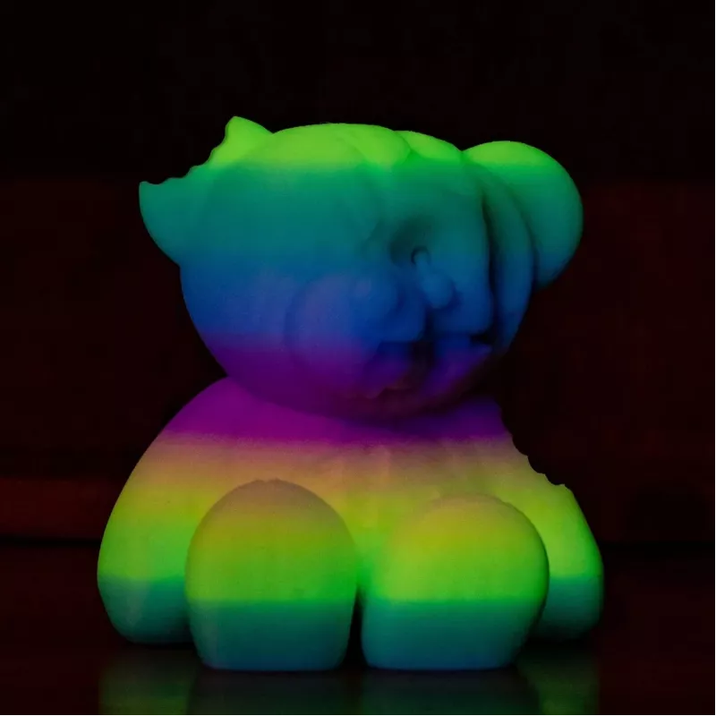 Filamento 3D Polymaker Panchroma PLA Gradient Luminous Rainbow 1,75 mm 1 kg CA09003