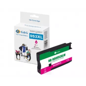 G&G Compatível HP 953XL Magenta cartucho de tinta de alta capacidade (14741)