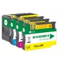 G&G cartuchos de tinta compatíveis pack de 4 Preto/Ciano/Magenta/Amarelo para HP 932XL/933XL (GP-H932XLBK/933XLCMY-4P)