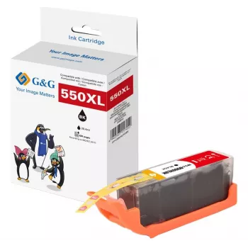 Tinteiro G&G Canon PGI-550PGBK XL preto (18824)