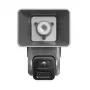 Câmara de rede bullet varifocal motorizada 4MP Hikvision DS-QACAM07G1-4LIZSU com AcuSense
