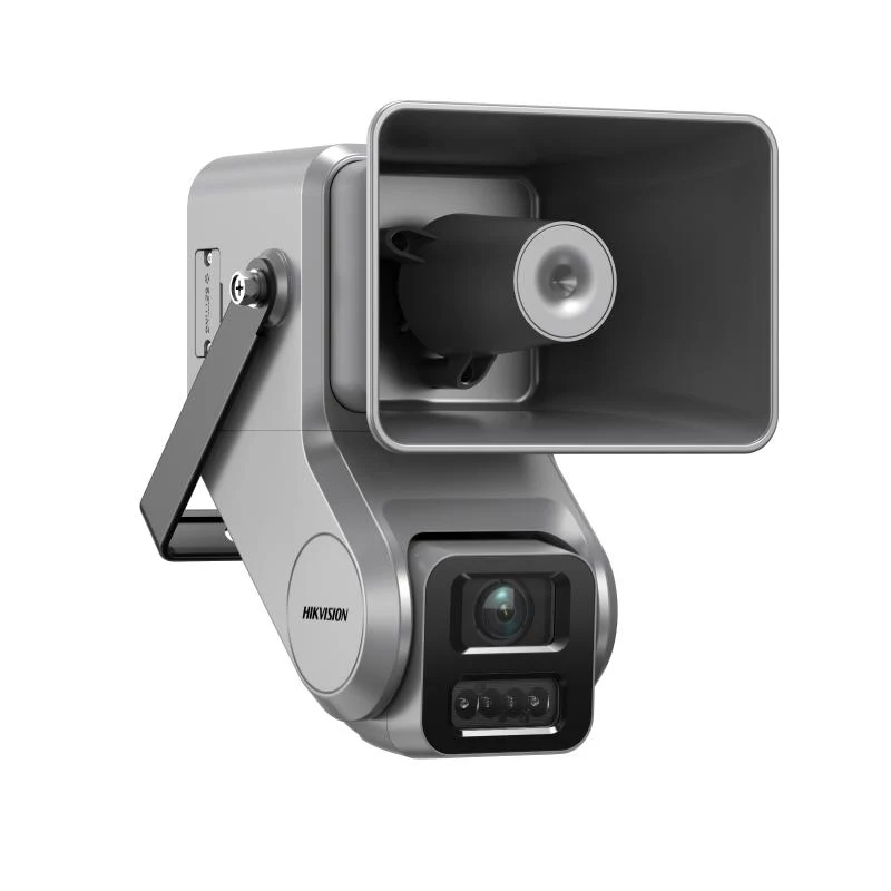 Câmara de rede bullet varifocal motorizada 4MP Hikvision DS-QACAM07G1-4LIZSU com AcuSense