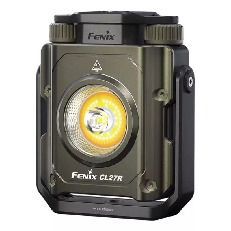 Fenix CL27R lanterna de trabalho recarregável com LED verde, preto