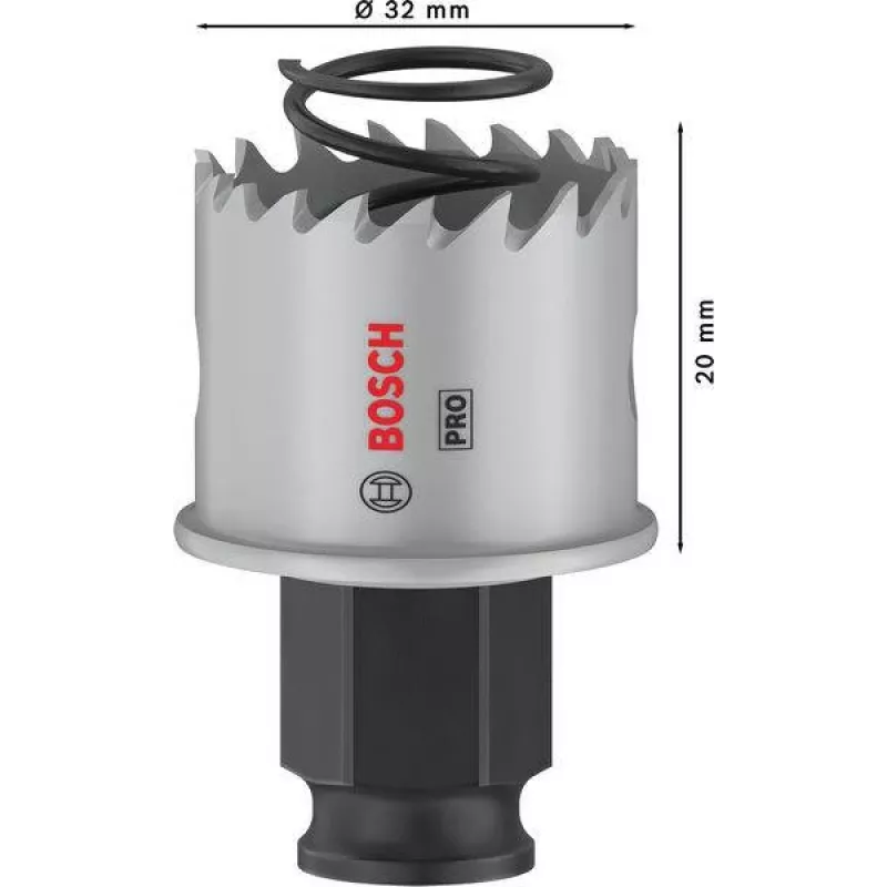 Serra copo Bosch Accessories 2608594447 Progressor for Wood and Metal 32 mm cobalto bimetal