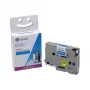 G&G BB-B-G-535 cassete de fita de etiquetar compatível com Brother TZe-535, azul/branco, 12mm x 8m