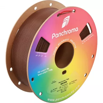 Filamento PLA para impressora 3D Polymaker Panchroma, 1,75 mm, 1 kg, Castanho CA19018