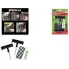 Kit de reparação de pneus com slime IWH, kit de reparação de furos para pneus tubeless de 8 peças com ferramentas de punho em T e 5 tampões de borracha butílica 20500