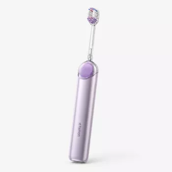Escova de dentes elétrica RANVOO PQ5 Pure Sonic, Roxo, 5 modos, 4 cabeças de escova, carregamento USB