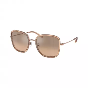Óculos de sol de mulher Tory Burch TY6101 33683D, armação Dark Havana, lentes Brown Gradient, 53mm