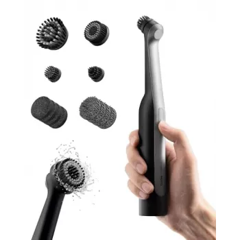 HOTO escova elétrica giratória com bateria Wand, kit Ultimate de 12 peças QWQJA07 (HOE0021GL)